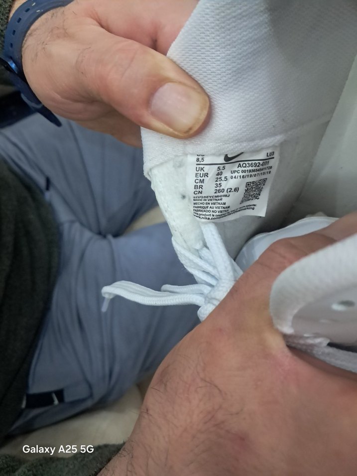 Beyaz Nike Air Force 1 37 39 40 45 - Görsel 4