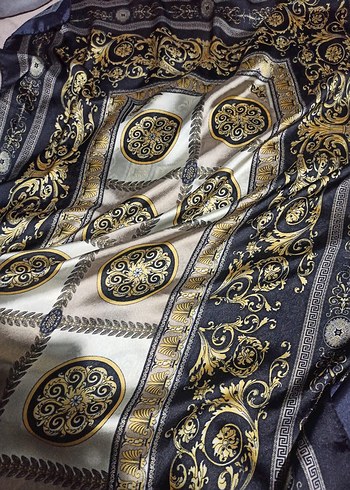 ithal Versace vual ipek şal - Görsel 2