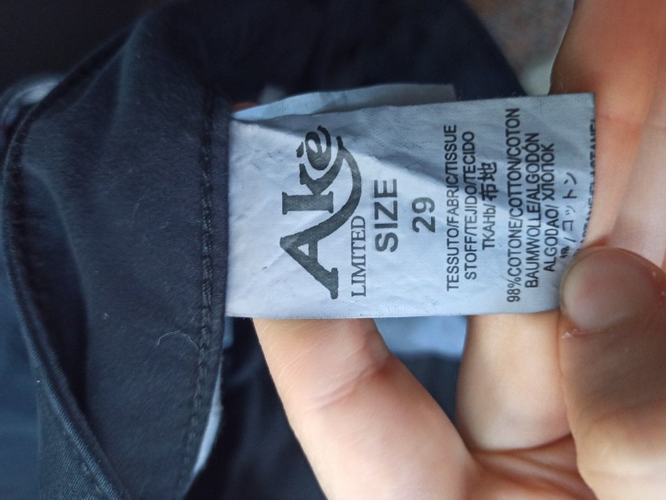 Siyah Kadın Denim Pantolon Regular Fit - Görsel 4