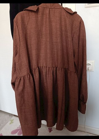 Kadın Kahverengi mevsimlik Tunik - Görsel 3