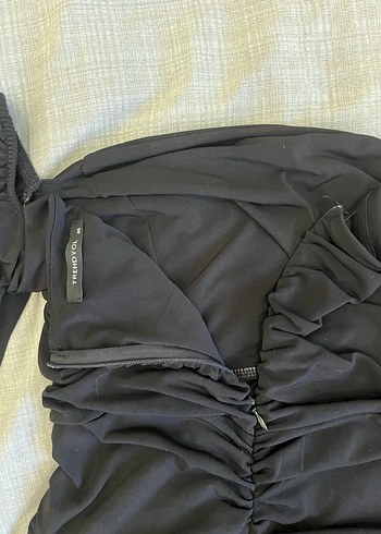 Siyah Abiye Elbise - Görsel 5