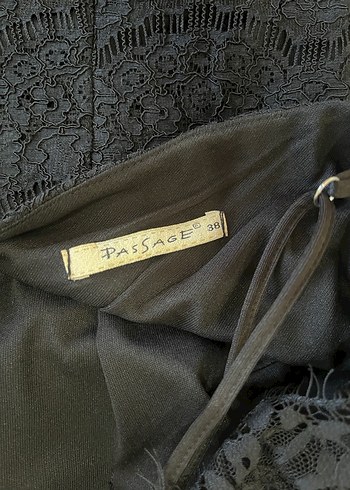 Siyah Abiye Elbise - Görsel 7