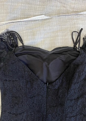 Siyah Abiye Elbise - Görsel 6