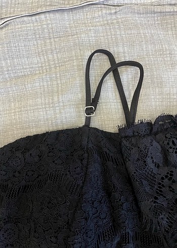 Siyah Abiye Elbise - Görsel 4