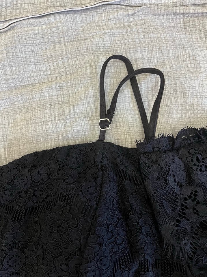 Siyah Abiye Elbise - Görsel 4