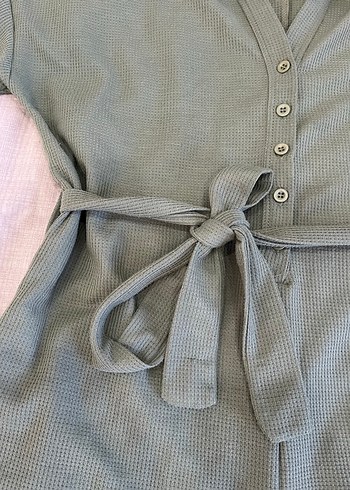 Yeşil Şort Tulum - Görsel 2