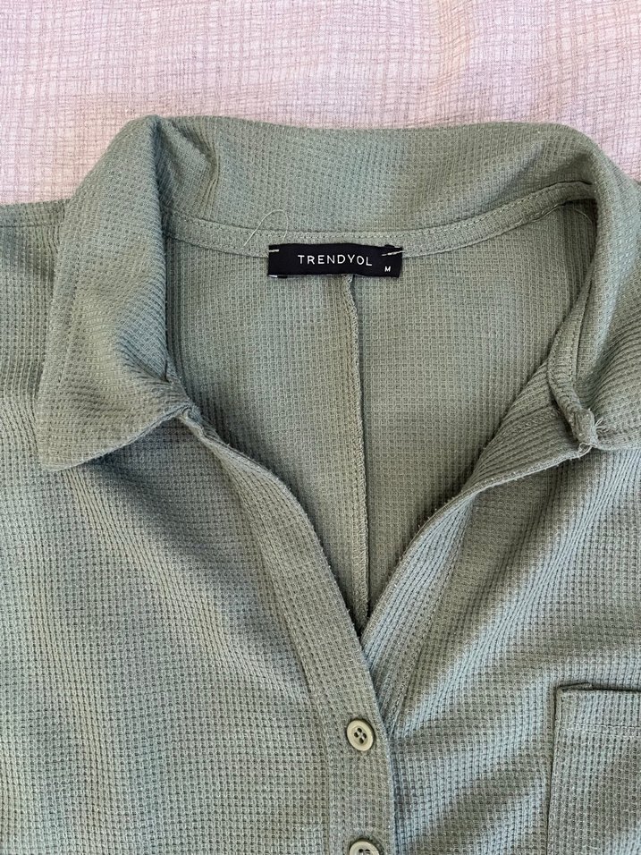 Yeşil Şort Tulum - Görsel 3