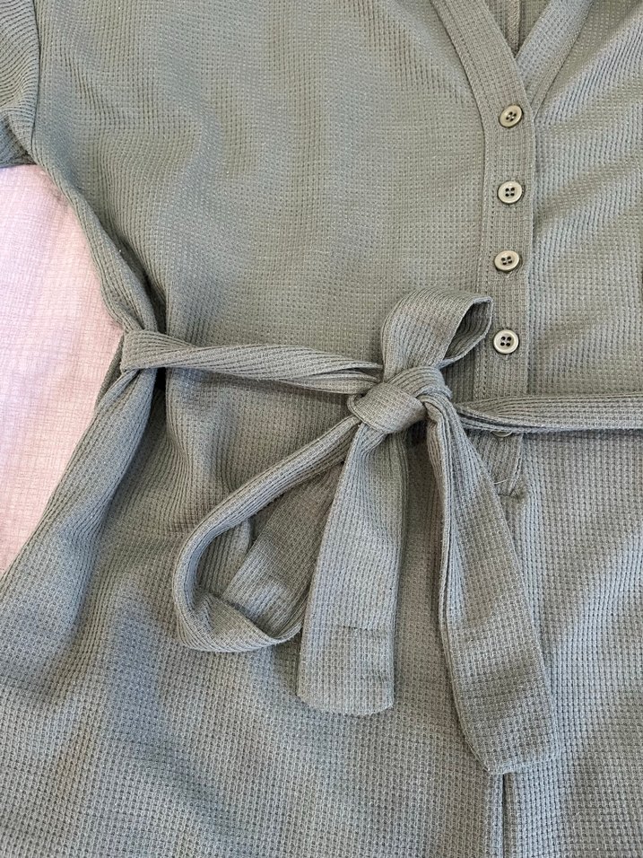 Yeşil Şort Tulum - Görsel 2