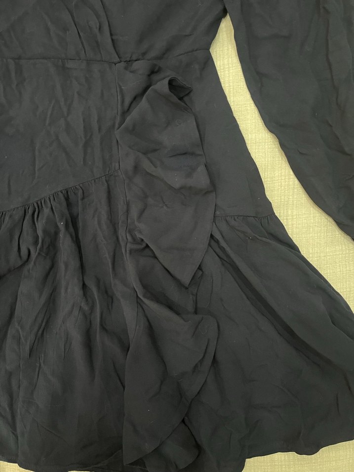 Lacivert Elbise - Görsel 3