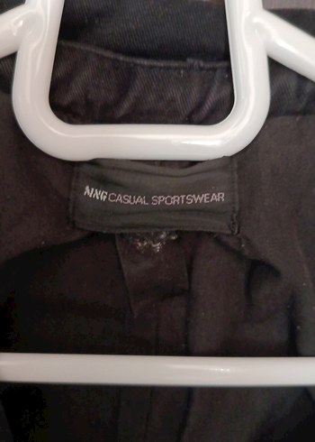 Düğmeli  siyah Denim Kadın Ceket - Görsel 2