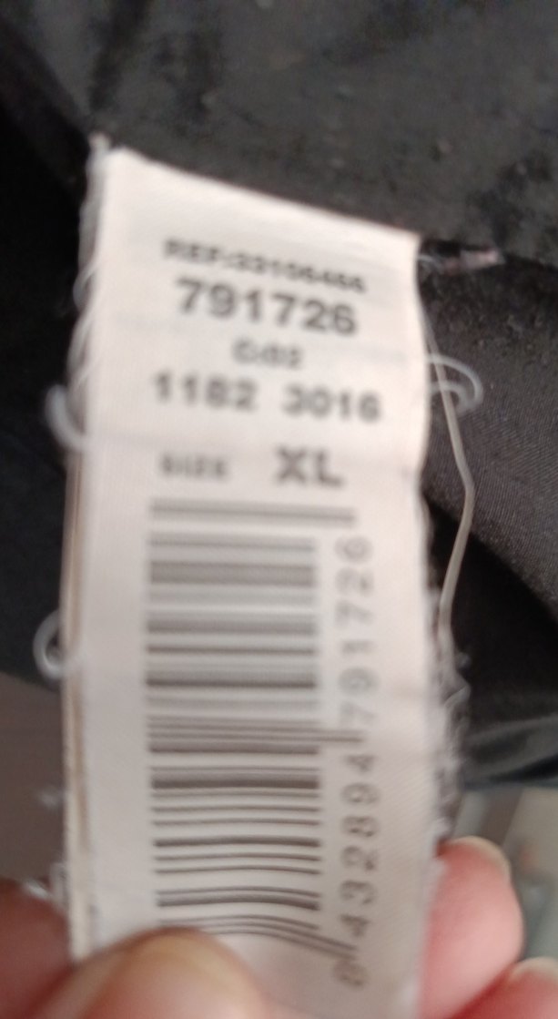 Düğmeli  siyah Denim Kadın Ceket - Görsel 3