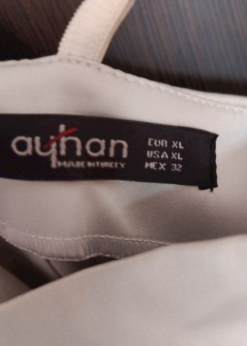 Bej Straplez Pilili Midi Elbise - Görsel 3