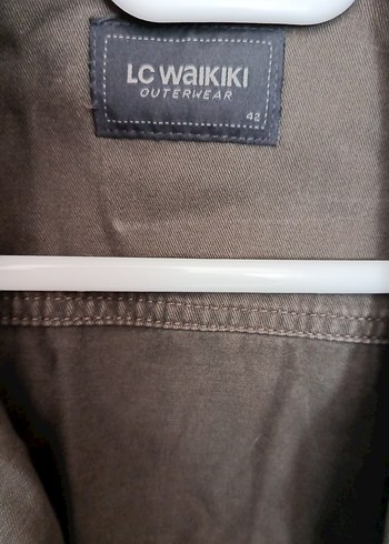 Düğmeli haki Kadın Ceket - Görsel 2