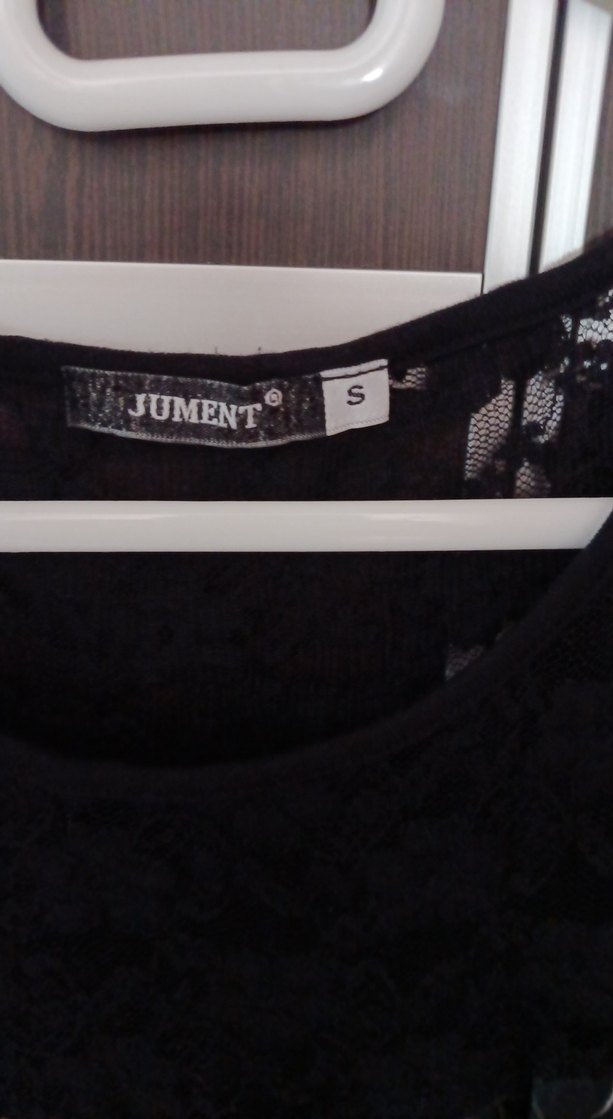 Dantel Detaylı Bohem Desenli Hamile Tunik - Görsel 2