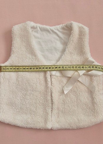 Kız Çocuk PeluşYelek - Görsel 4