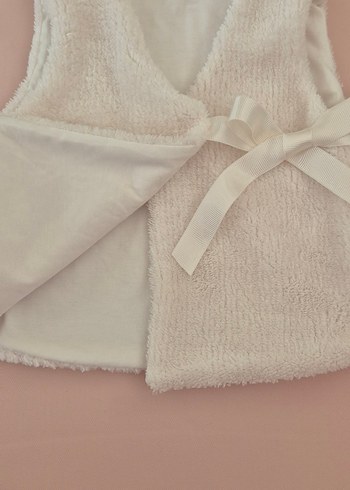 Kız Çocuk PeluşYelek - Görsel 2