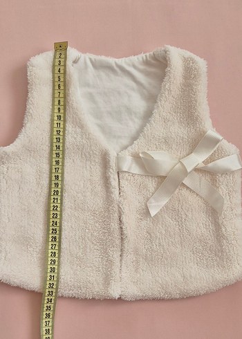 Kız Çocuk PeluşYelek - Görsel 5