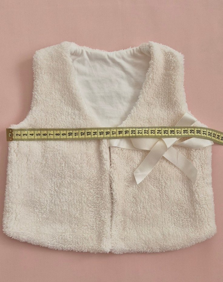 Kız Çocuk PeluşYelek - Görsel 4