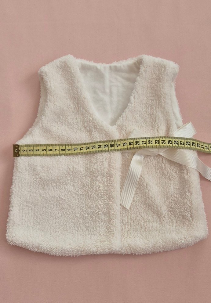 Kız Çocuk PeluşYelek - Görsel 3