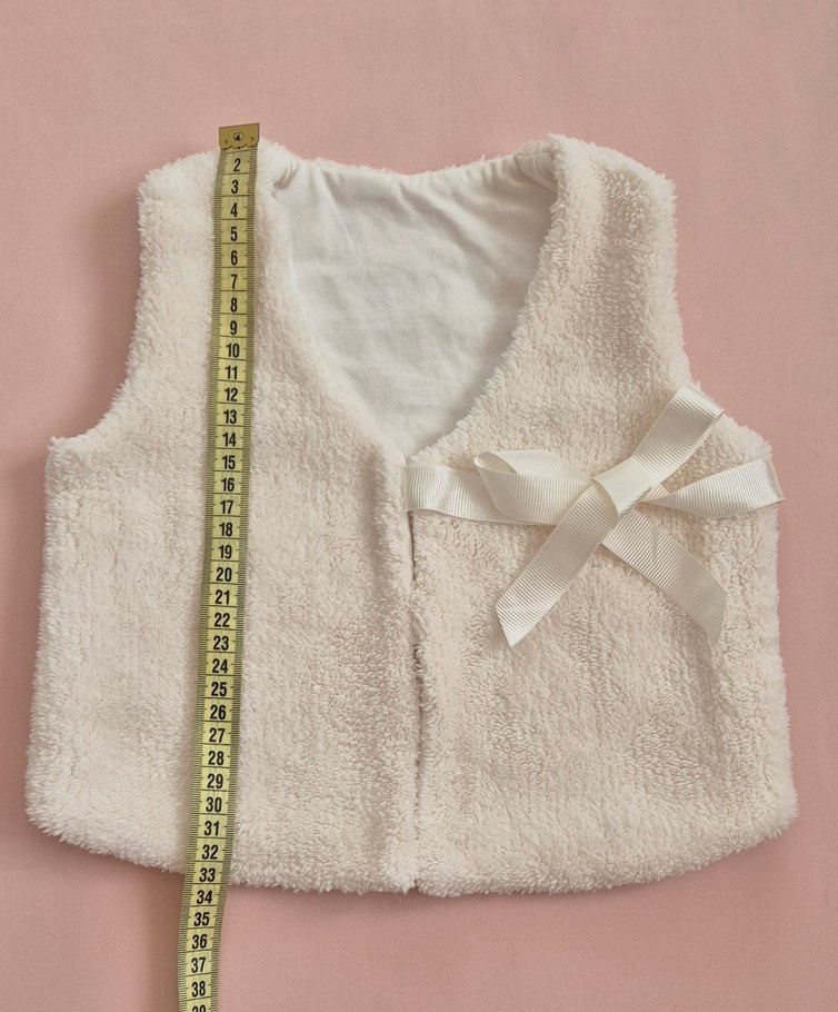 Kız Çocuk PeluşYelek - Görsel 5