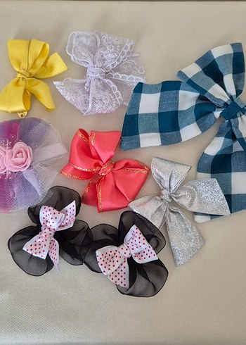 Renkli Çocuk Saç Tokaları - Görsel 2