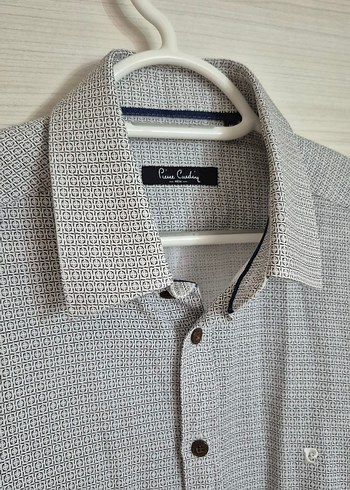 Erkek Gri Pamuklu Uzun Kollu Gömlek - Görsel 2