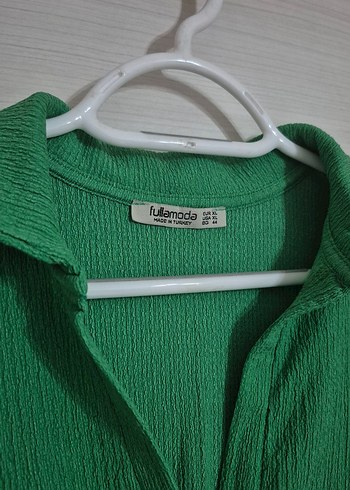 Kızlar için Yeşil Kısa Kollu Polo Tişört - Görsel 2