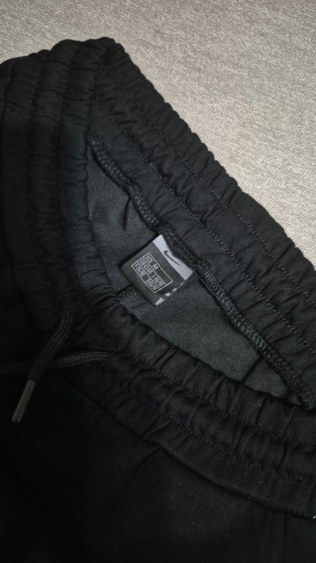 Siyah Rahat Kesim Erkek Eşofman Altı - Görsel 2