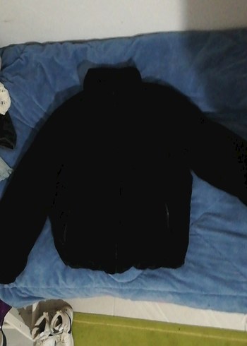 siyah şişme erkek mont - Görsel 5