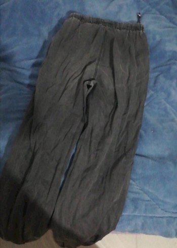 gri beli ve pacalari ayarlanabilir pantolon - Görsel 2