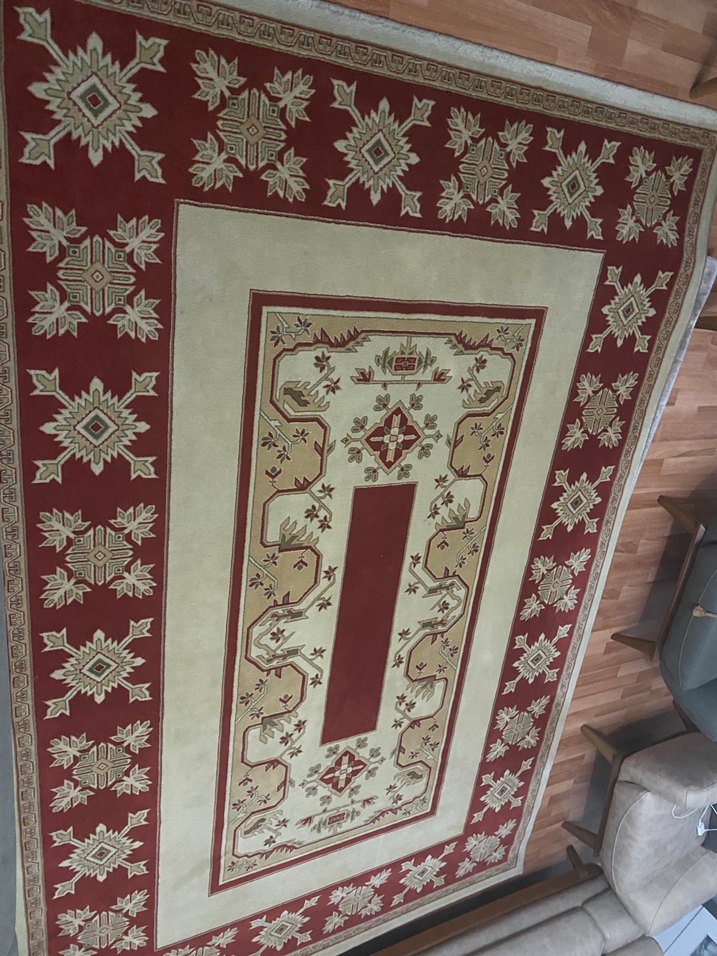 %100 yün Saray Halı - Görsel 3