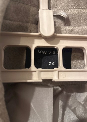 Bej Kadın Midi Yün Kaban - Görsel 5