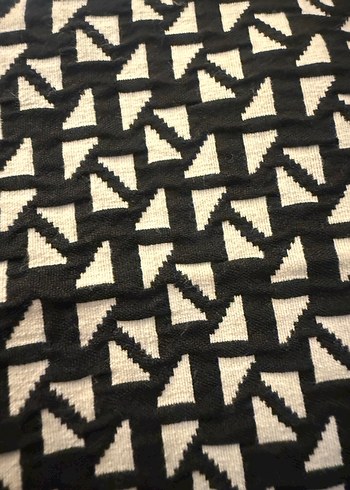 Kayra 36 Beden Kadın Siyah Yılan Desenli Midi Kumaş Pantolon - Görsel 7