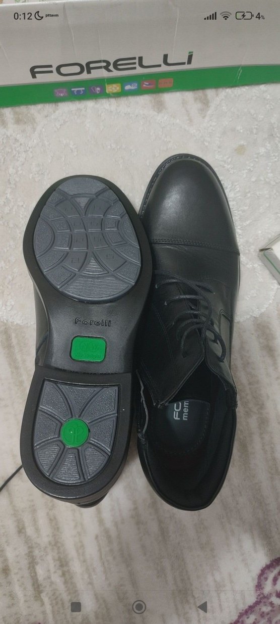 Forelli Siyah Erkek Ayakkabı - Görsel 3