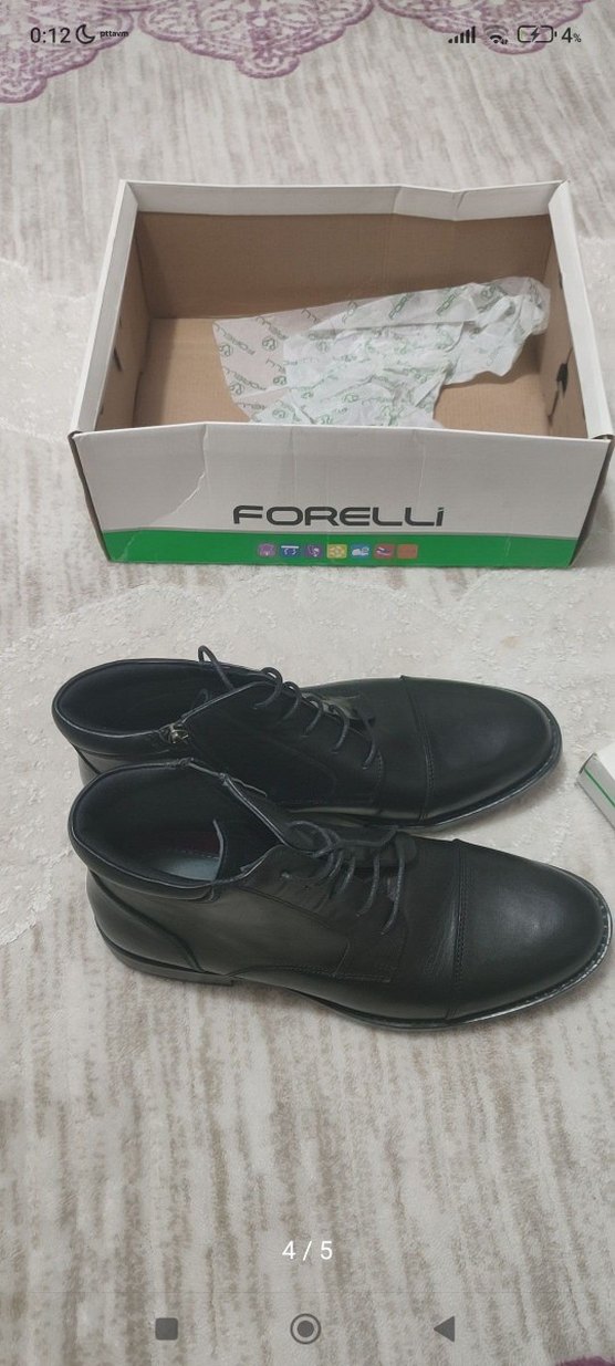 Forelli Siyah Erkek Ayakkabı - Görsel 2