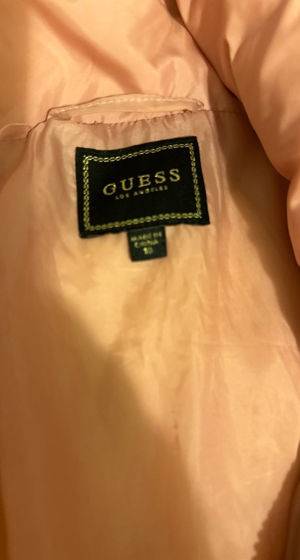 Pembe çocuk Kışlık Fermuarlı Mont - Görsel 2