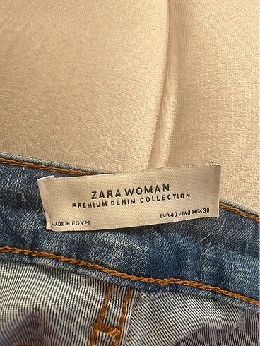 30 Beden Zara kadın orjinal kot pantolon