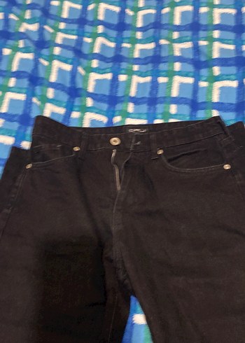 Erkek Siyah baggy pantolon - Görsel 2