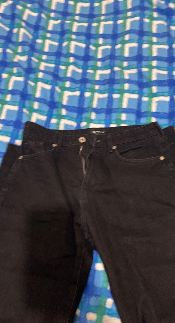 Erkek Siyah baggy pantolon - Görsel 2