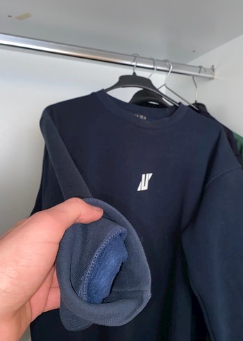 Siyah Oversize erkek Sweatshirt Alıcıya yardımcı olurum - Görsel 4