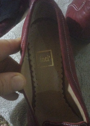 Kahverengi Tokalı Deri Kadın Klasik Ayakkabı - Görsel 5