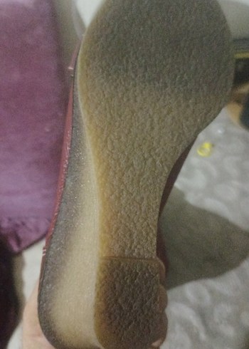 Kahverengi Tokalı Deri Kadın Klasik Ayakkabı - Görsel 4