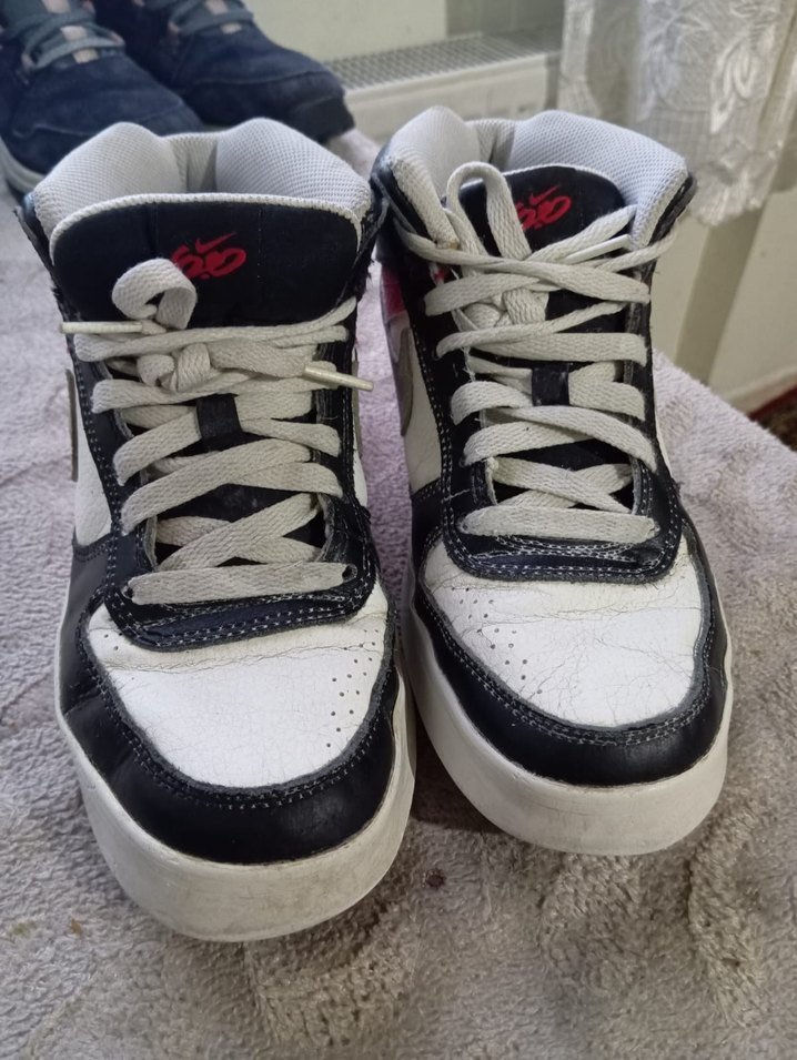 Beyaz Gri Dolgu Topuk Spor Ayakkabı - Görsel 3