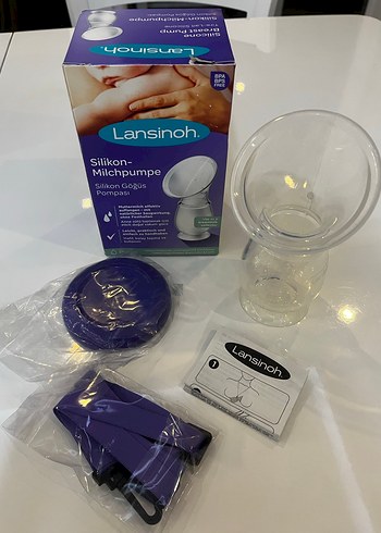 Lansinoh Silikon Göğüs Pompası - Görsel 2