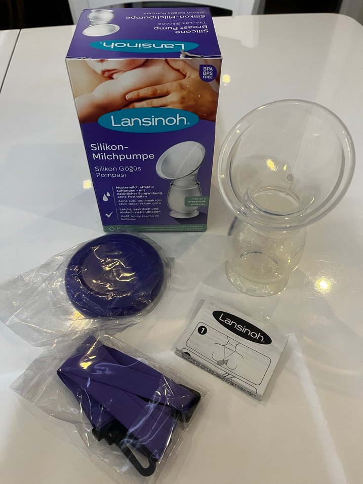 Lansinoh Silikon Göğüs Pompası - Görsel 2