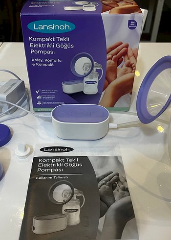 Lansinoh Kompakt Tekli Elektrikli Göğüs Pompası - Görsel 3