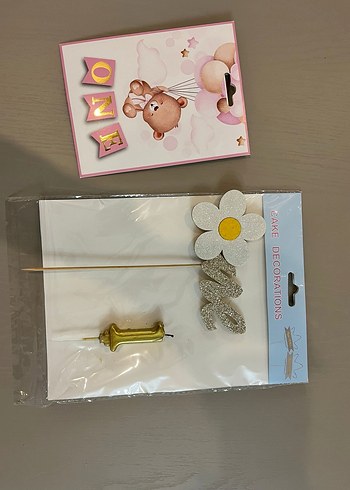 Kız Bebek 1 Yaş Doğum Günü Süslemeleri - Görsel 2