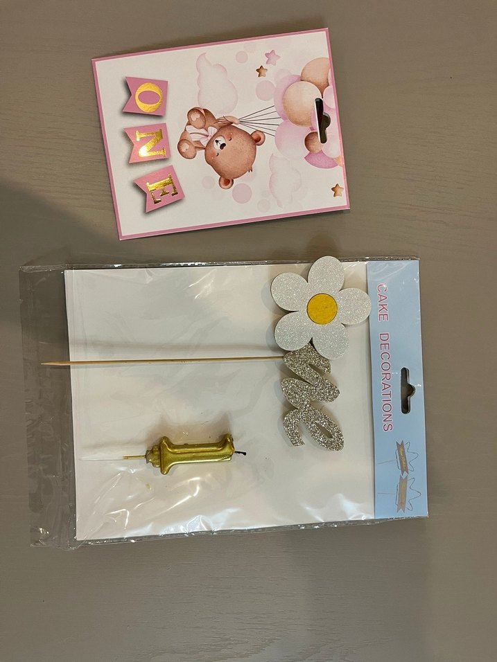 Kız Bebek 1 Yaş Doğum Günü Süslemeleri - Görsel 2