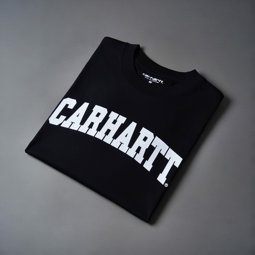 Carhartt Siyah Baskılı Erkek Tişört - Görsel 3