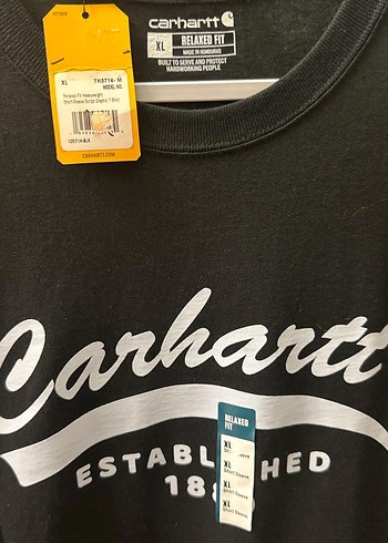Carhartt Siyah Baskılı Erkek Tişört - Görsel 3